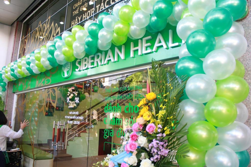 Mặt tiền văn phòng Siberian Wellness tại Quận 1, TP.HCM